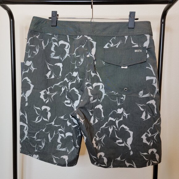 NWT BRIXTON Barge Beach Wear Performance Trunk (Size 32) MSRP $55 - Picture 2 of 2